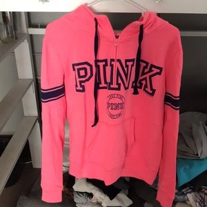 Pink Half zip